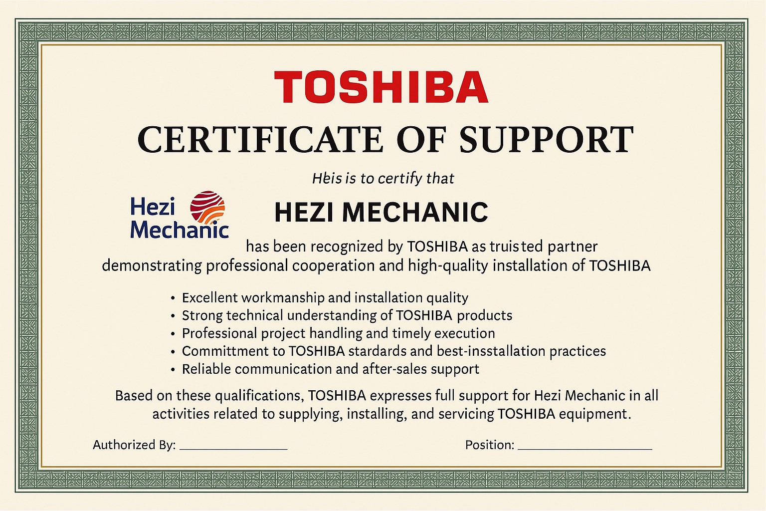 Certificat - 2