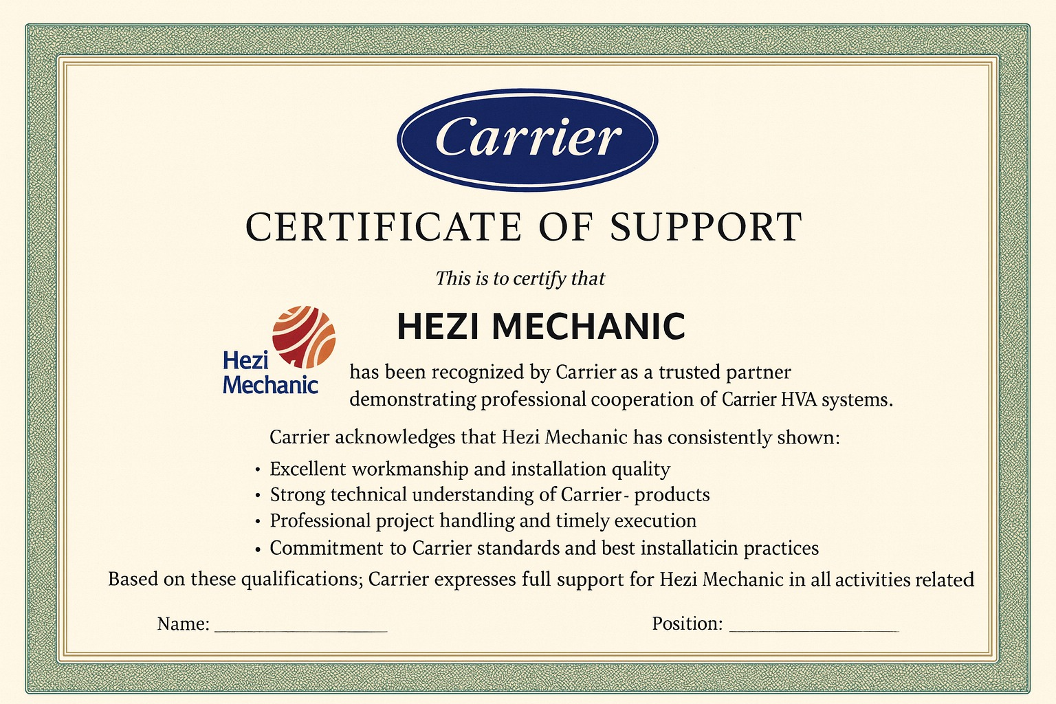 Certificat - 3